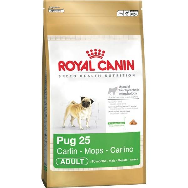 Foto Royal canin pug 25 carlino Pack 2 x 3 kg