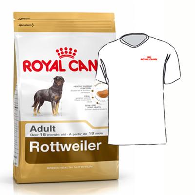 Foto Royal Canin Rottweiler Adulto 12Kg+Camiseta