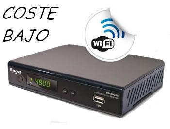 Foto rs 4800 y axil decodificador satelite engel canal+ wifi noved