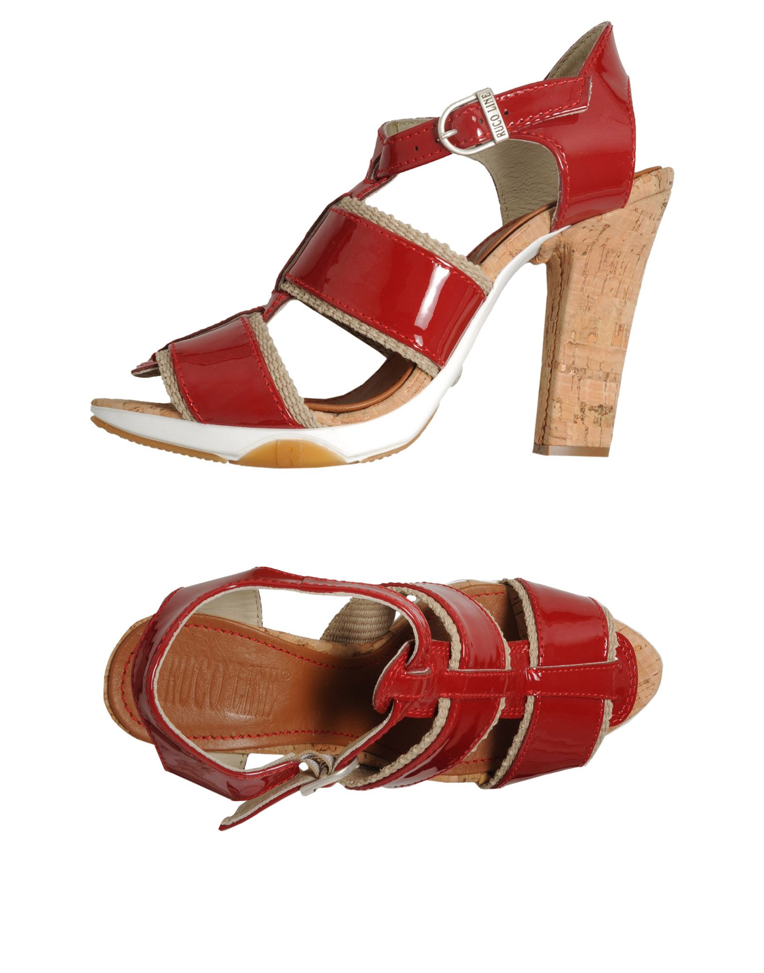 Foto ruco line sandalias con plataforma
