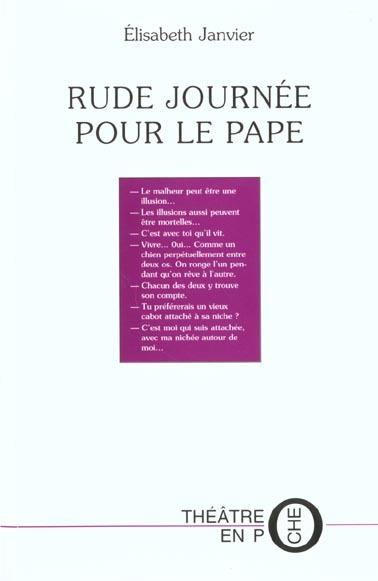 Foto Rude journee pour le pape