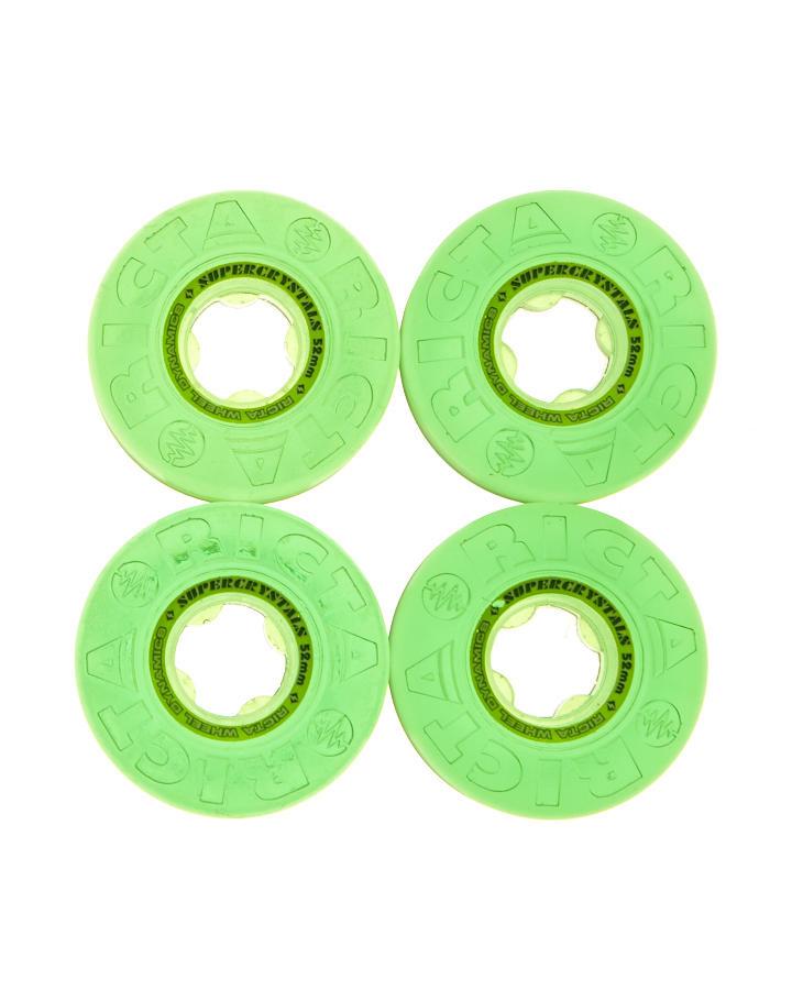 Foto Ruedas De 52 Mm Super Crystal De Ricta - Verde