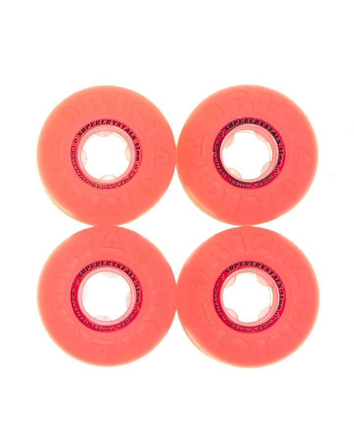 Foto Ruedas De 53 Mm Super Crystal De Ricta - Rosa