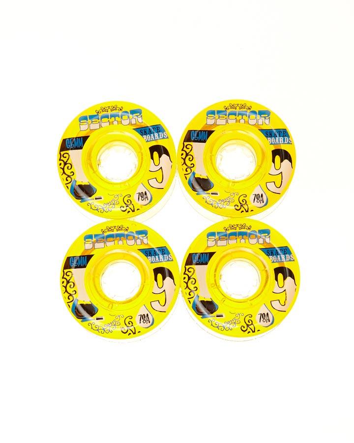 Foto Ruedas De 65 Mm Ts 9 Balls De Sector 9 - Amarillo