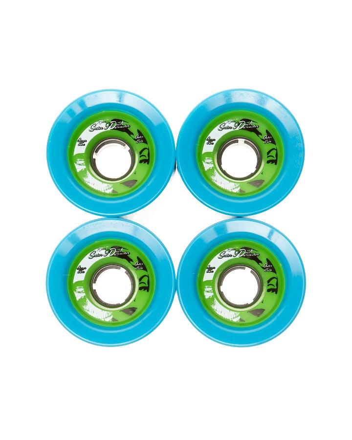 Foto Ruedas De 70 Mm Dualdurometer De Sector 9 - Azul