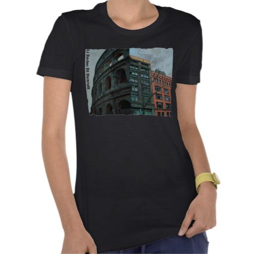 Foto Ruinas históricas de Detroit Camisetas