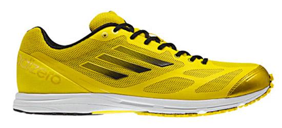 Foto Running Adidas Adizero Hagio 2 Vivid Yellow / Running White / Black