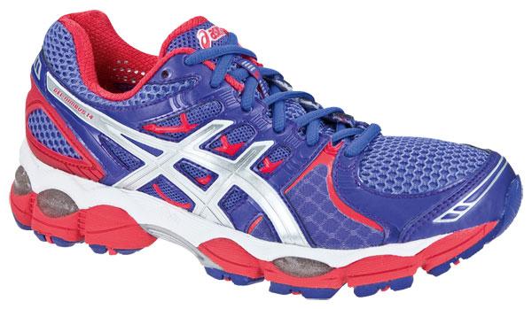Foto Running Asics Gel-nimbus 14 Purple / Lightning / Diva Pink Woman