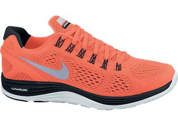 Foto Running Nike Lunarglide+ 4 Total Crimson / Reflective Silv
