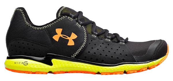 Foto Running Under Armour Micro G Mantis Black / Bitter / Blaze Orange