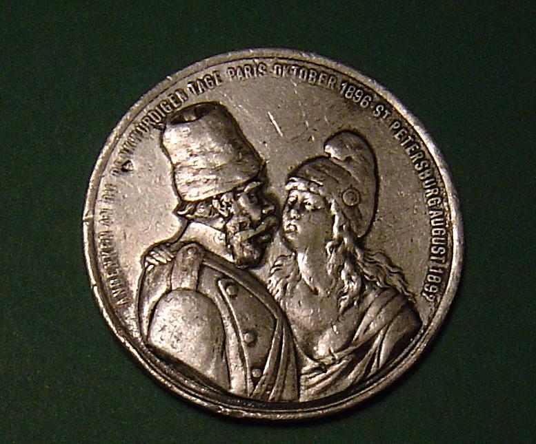 Foto Rusland Medaille Amitie Franco/Russe 1797
