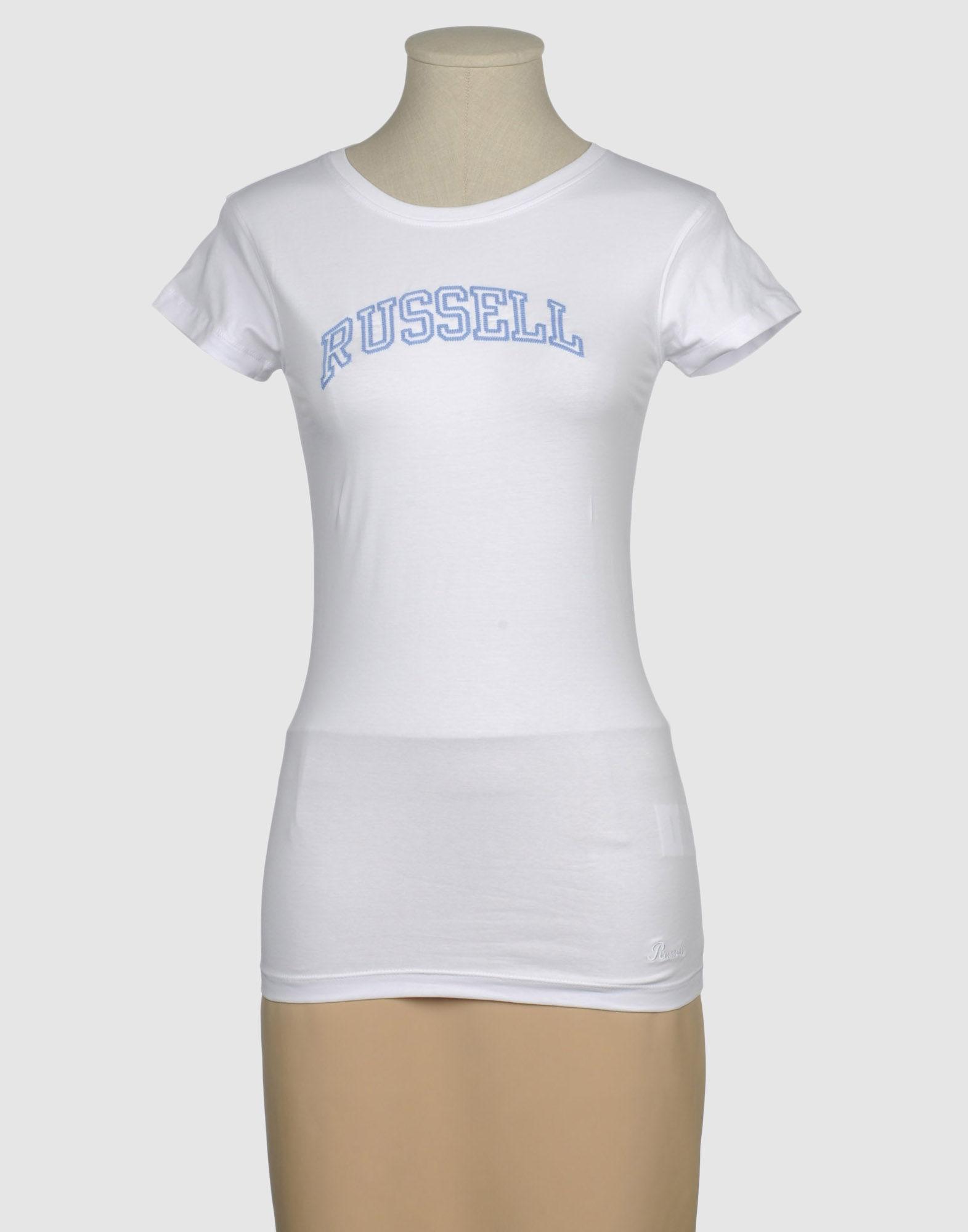 Foto Russell Athletic Camisetas De Manga Corta Mujer Blanco