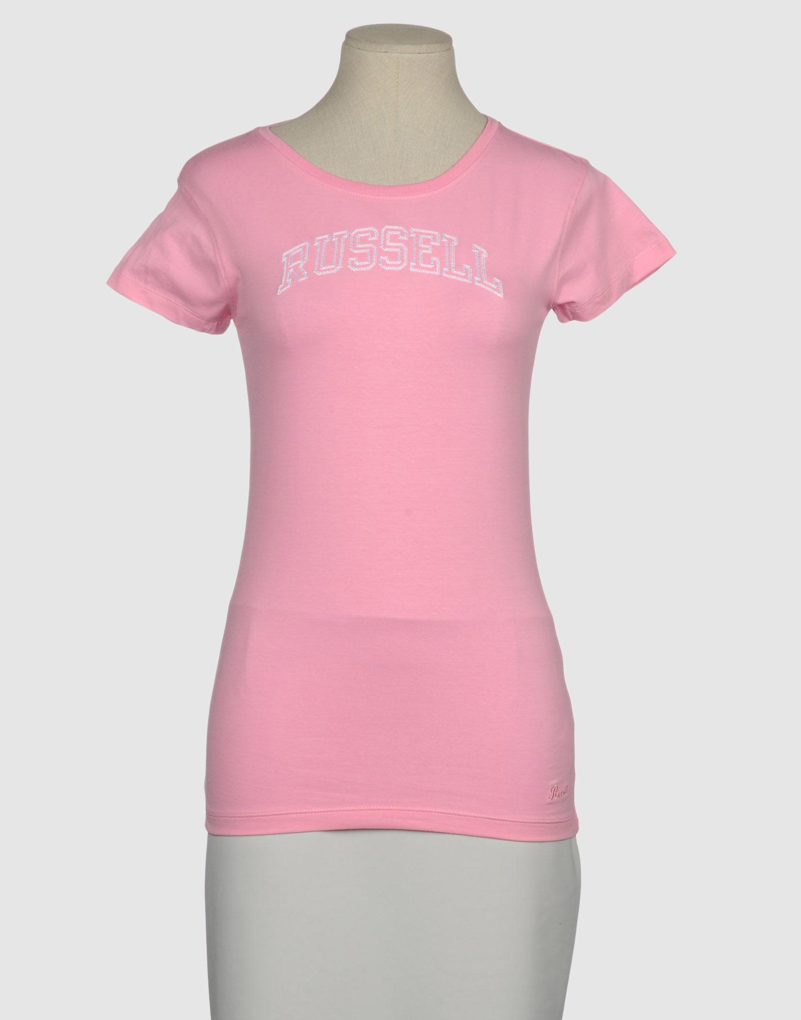 Foto Russell Athletic Camisetas De Manga Corta Mujer Rosa