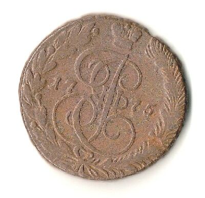 Foto Russland 5 Kopeken 1775