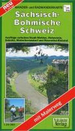 Foto Sächsisch-Böhmische Schweiz 1 : 30 000. Wander- und Radwanderkarte