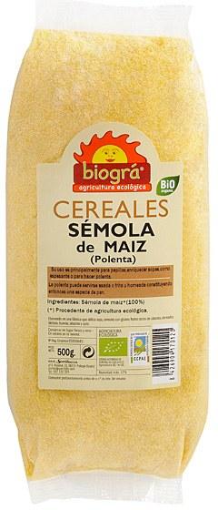 Foto Sémola de maíz polenta 500 gr sorribas biogra