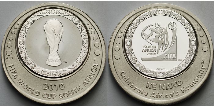 Foto Süd-Afrika Fifa Medaille 2010