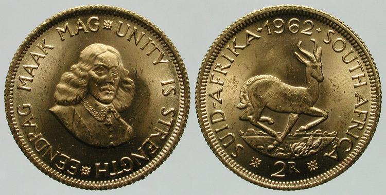 Foto Südafrika 2 Rand 1962