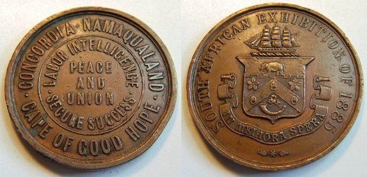 Foto Südafrika Medaille Südafrika 1885