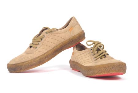 Foto s3 blucher nobuck beig borde crepe
