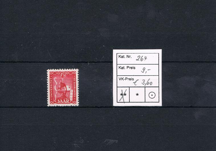 Foto Saarland 15 Fr 1949