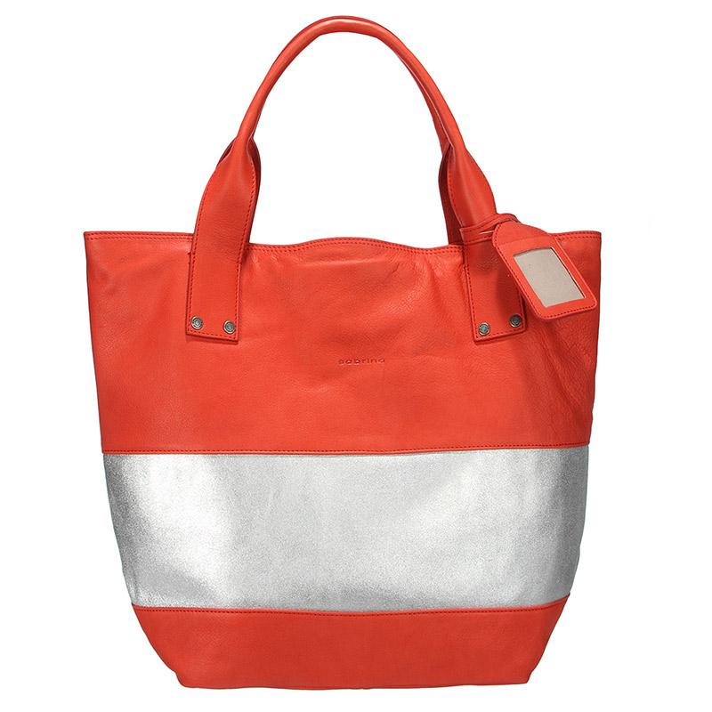 Foto Sabrina Bolso de piel - 10598 julie - Rojo / Coral