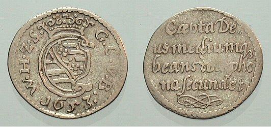Foto Sachsen-Neu-Weimar Dreier 1653