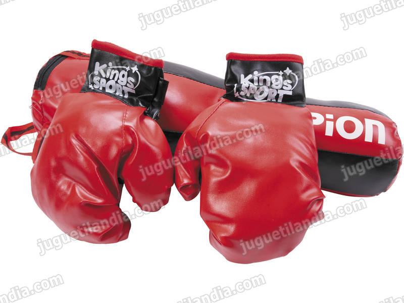 Foto Saco boxeo 46 cm. con 2 guantes