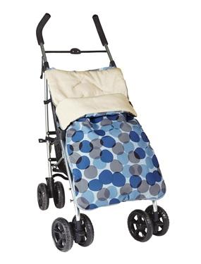 Foto Saco para silla de paseo Vertbaudet Classic estampado
