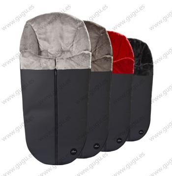 Foto Saco Silla Cubrepies Gris Mima - Rojo