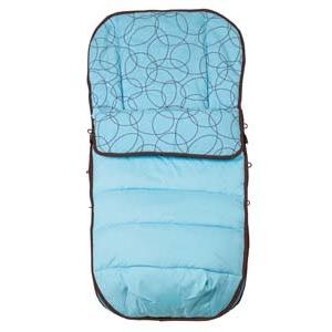 Foto Saco silla de paseo bimbi circulos azul