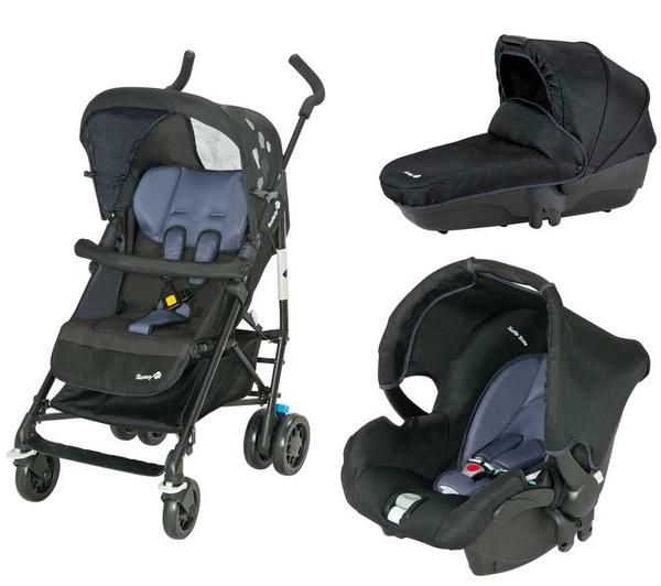 Foto Safety 1st Silla de paseo combinada Trio Easy Way Black