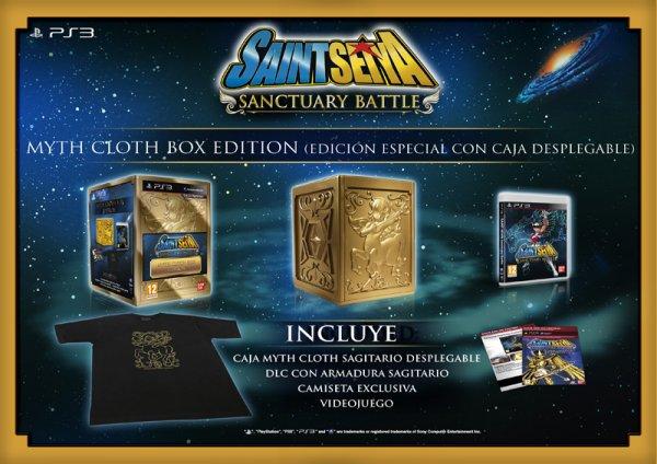 Foto Saint Seiya: Sanctuary Battle Edición Coleccionista Myth C - PS3