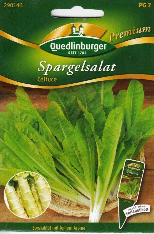 Foto Salat-Spargel 'Celtuce' - Lactuca sativa var. angustana - Samen