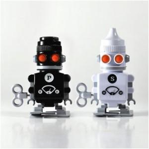 Foto Salero y pimentero robot