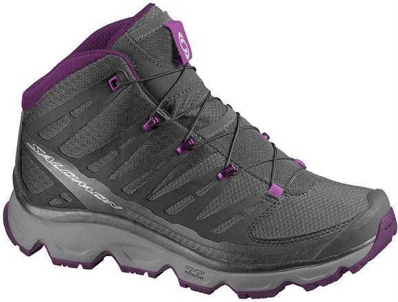 Foto Salomon Synapse Mid zapatos para caminar damas negro/purpura