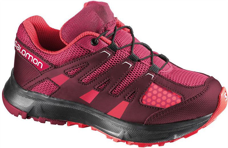 Foto Salomon Xr Mission K zapatillas para niños rojo