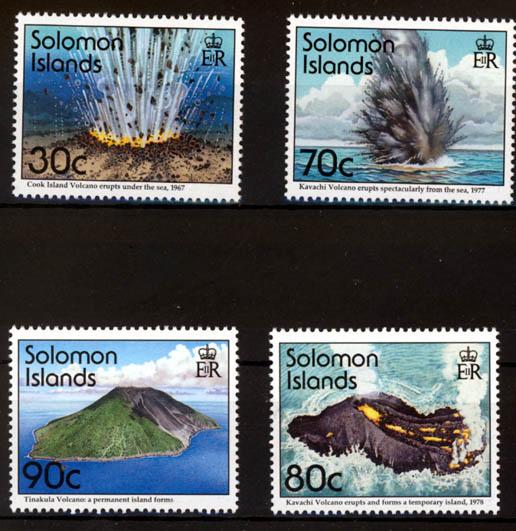 Foto Salomoninseln 4 Marken und 1 Block 1994