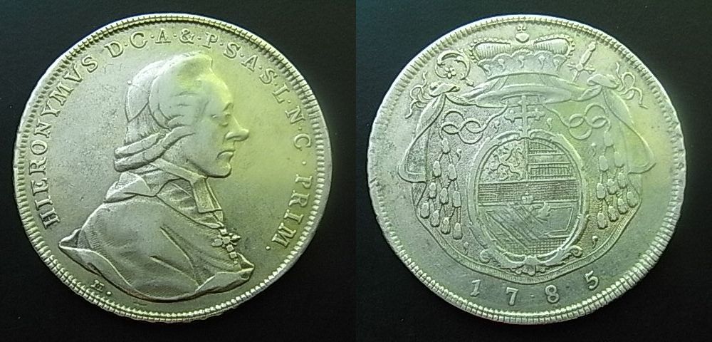 Foto Salzburg 1 Taler 1785