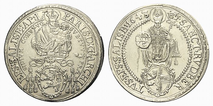 Foto Salzburg-Erzbistum Reichstaler 1643
