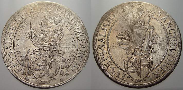 Foto Salzburg, Erzbistum Taler 1625