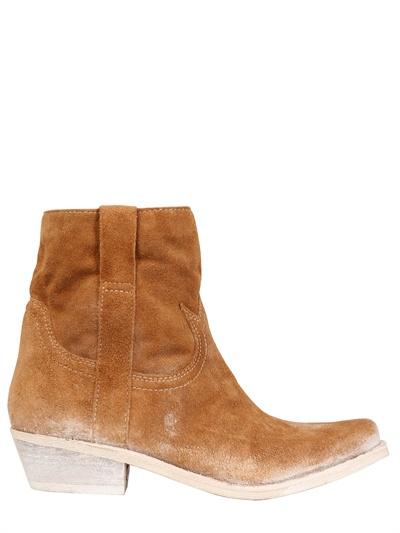 Foto sam edelman botas bajas myron de piel de becerro 30mm
