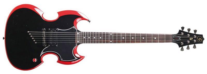 Foto Samick guitarras EV-10 BBR Negra. Guitarra electrica cuerpo macizo de