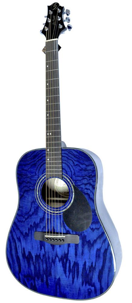 Foto Samick Guitarras Guitarra Acústica D-4 TBL Azul
