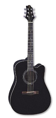 Foto Samick Guitarras Guitarra Electroacústica D-2CE BK Negra