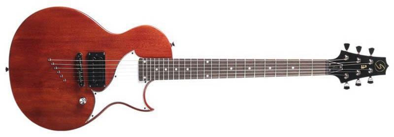Foto Samick guitarras LN-10 CCR Cherry Rojo. Guitarra electrica cuerpo maci