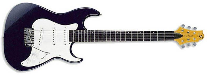 Foto Samick guitarras MB-1 BK Negra. Guitarra electrica cuerpo macizo de 6