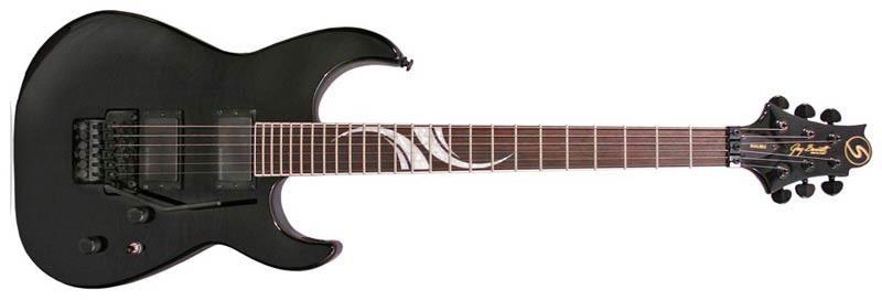 Foto Samick guitarras MB-80F BK Negra. Guitarra electrica cuerpo macizo de