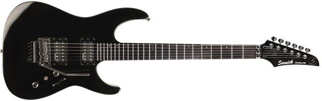 Foto Samick guitarras NSHG-100FRB BK Negra. Guitarra electrica cuerpo maciz