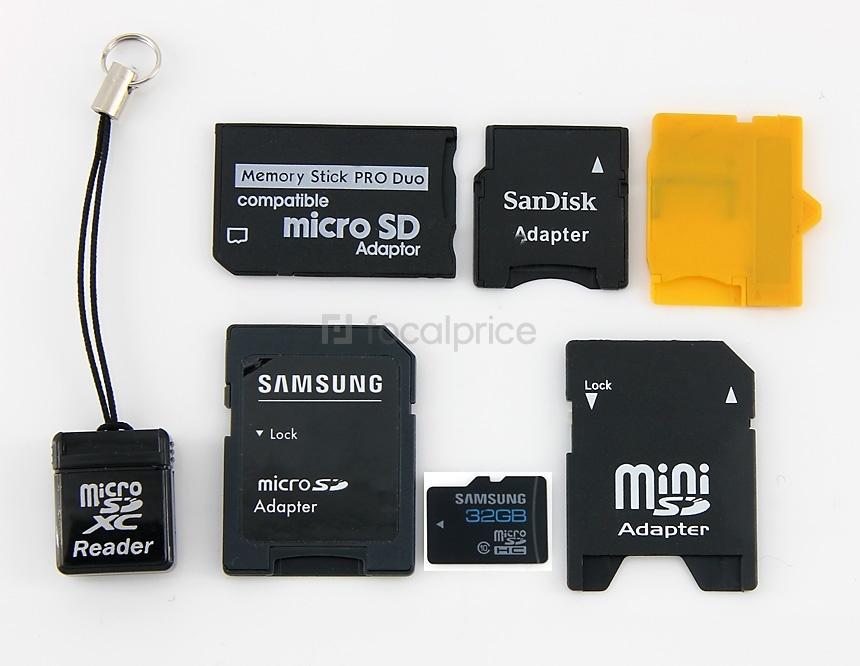Foto Samsung 32GB Clase 10 TF Set (Negro)